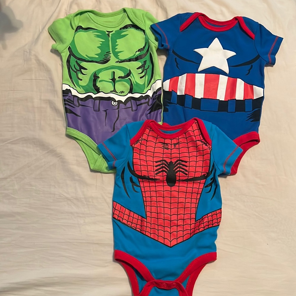 Super Hero onesies